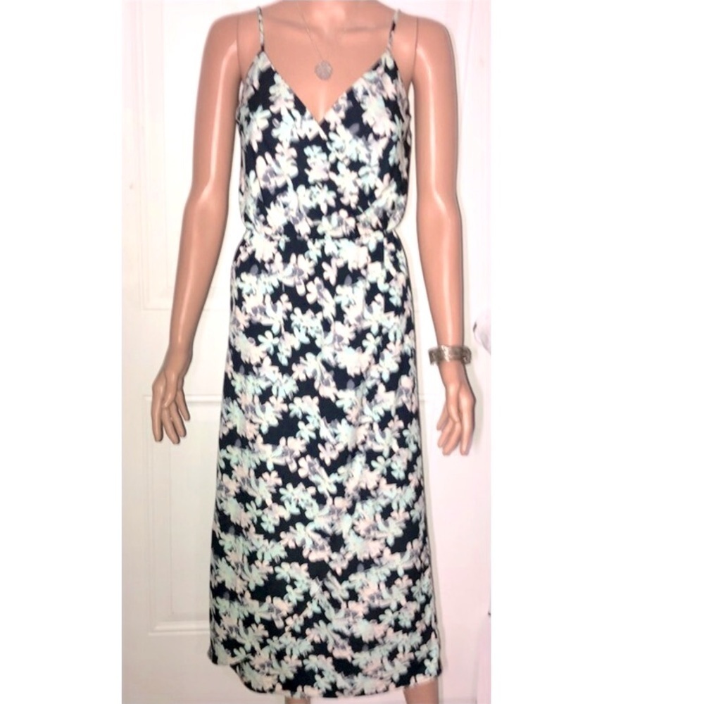 Banana Republic Petite Maxi Floral Dress